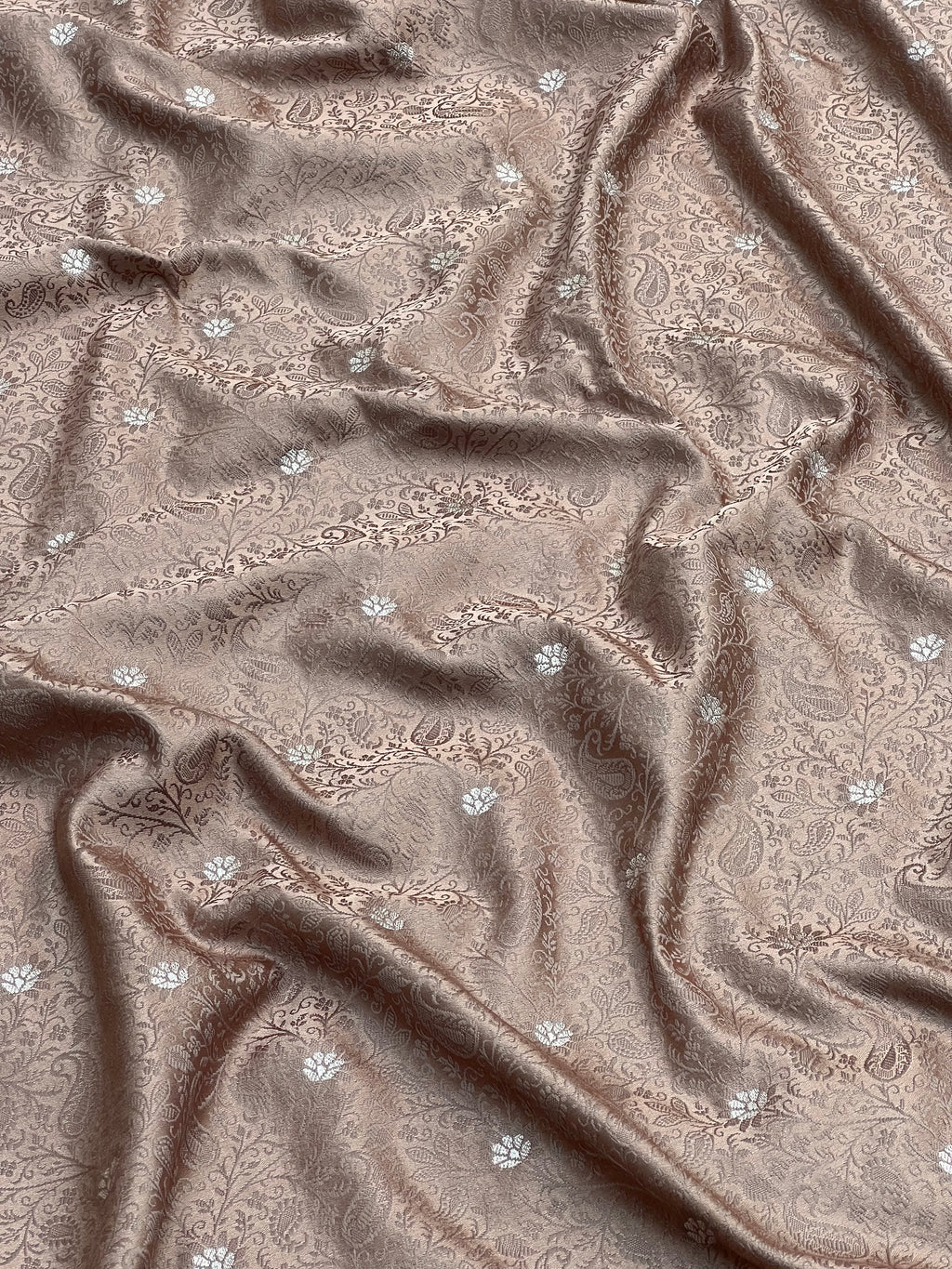 Authenthic Banarasi Mashru Katan Silk Saree