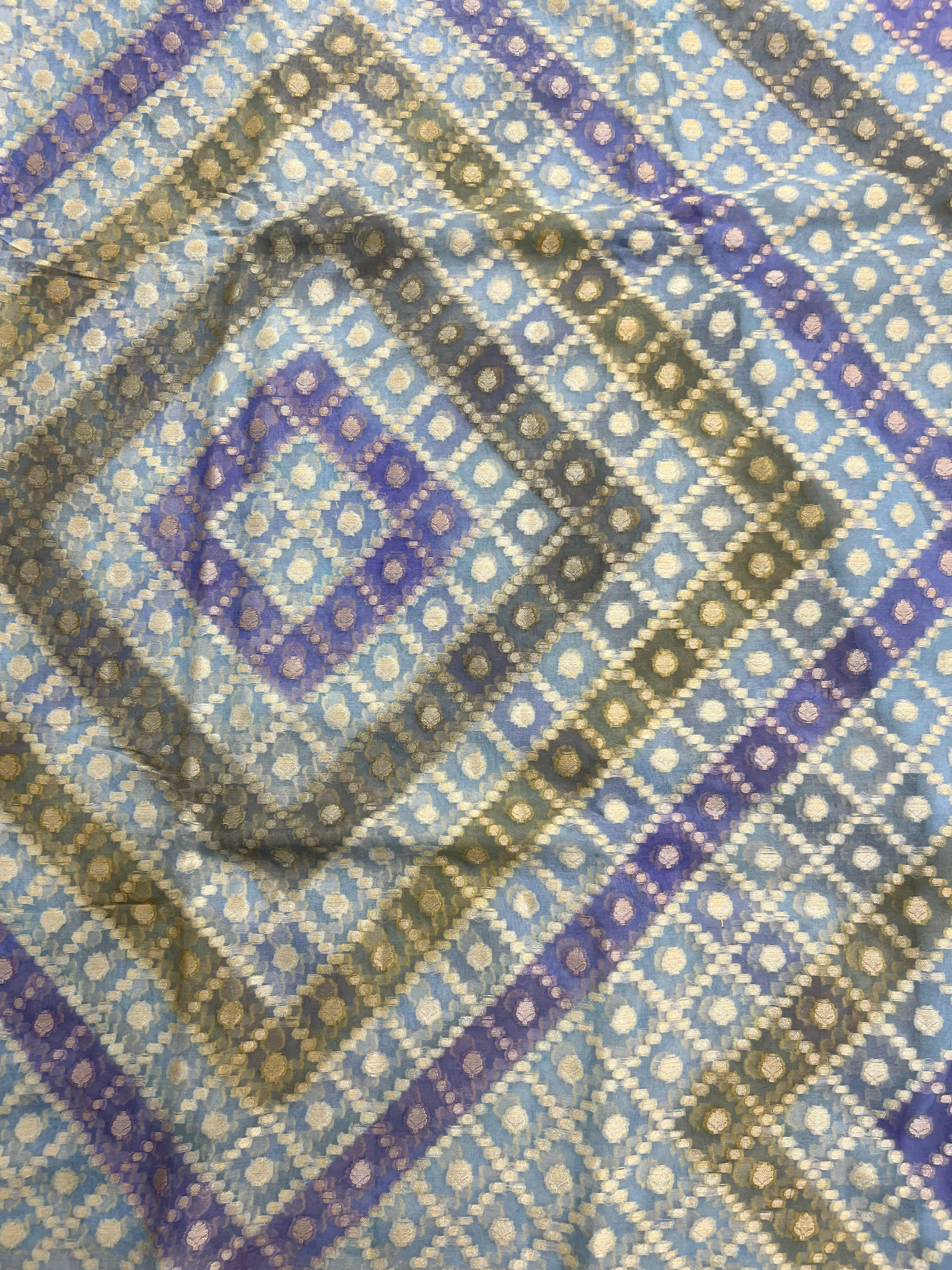 Pure Khaddi Chiffon Silk Saree