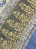 Pure Khaddi Chiffon Silk Saree