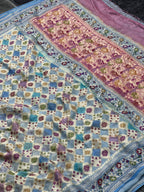 Pure Khaddi Chiffon Silk Saree